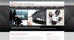 Desktop Screenshot of marketdesigns.biz